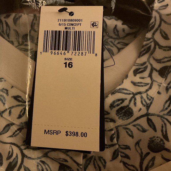 NWT Polo Ralph Lauren Floral Pleated-Hem Drawstring Dress NEW With Tag Size … - Picture 10 of 10